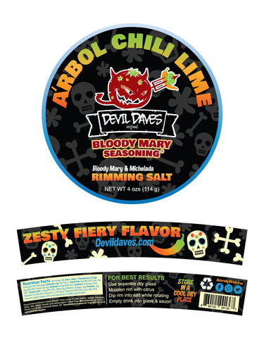 Bloody Mary Rimmer | Chelada Chili Lime 4.0 ozs - The Pepper Pantry (Formerly Marie Sharp's)
